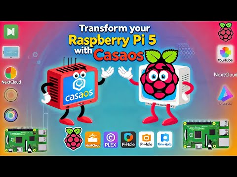 Turn Your Raspberry Pi 5 into a Home Server with CasaOS | Easy Setup Guide