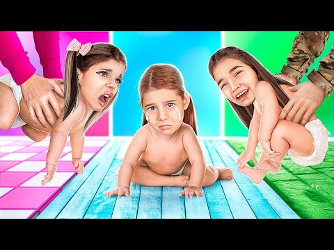 Des Triplées Sont Séparées A L&apos;Adoption !