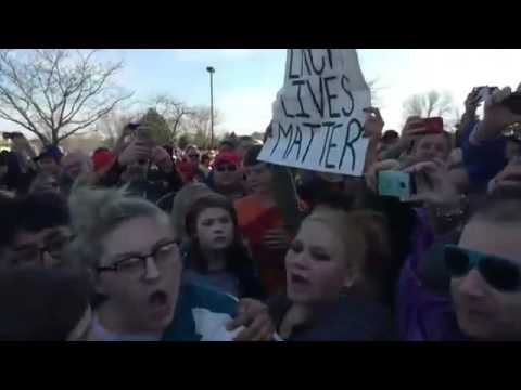 Video- Teen Pepper-Sprayed Outside Trump Rally