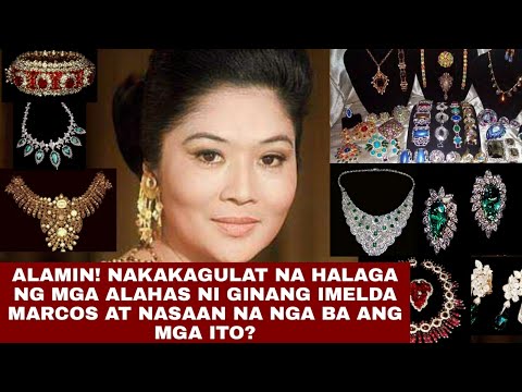 ALAMIN! NAKAKAGULAT NA HALAGA NG MGA ALAHAS NI GINANG IMELDA MARCOS AT NASAAN NA NGA BA ANG MGA ITO?