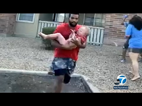 Thumbnail for Phoenix apartment fire: OC wide receiver Phillip Blanks catches child thrown from building | ABC7