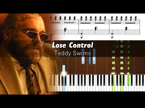 Thumbnail for Teddy Swims - Lose Control - Accurate Piano Tutorial with Sheet Music