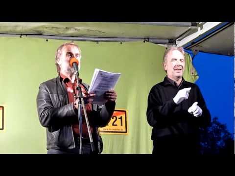 Hermann Schmid (SPD) /3 - 96. Montagsdemo gegen Stuttgart 21 - 24.10.2011