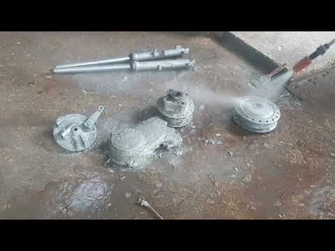 como pintar canelas e cubos de moto igual original (projeto ml )