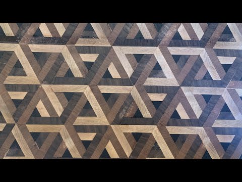 3-D Cubes Cutting Board