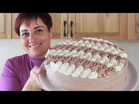 Thumbnail for TORTA CHANTILLY BICOLORE DI BENEDETTA Ricetta Facile - Chantilly Cream Cake Easy Recipe