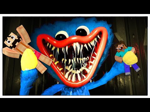 SCAPPIAMO DALLA FABBRICA DEI GIOCATTOLI DI HUGGY WUGGY! - Minecraft ITA