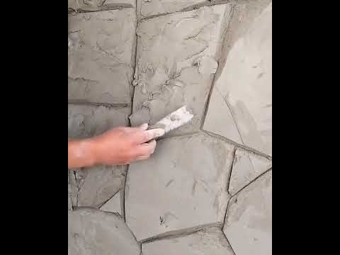 Primera parte de las piedras artificiales..