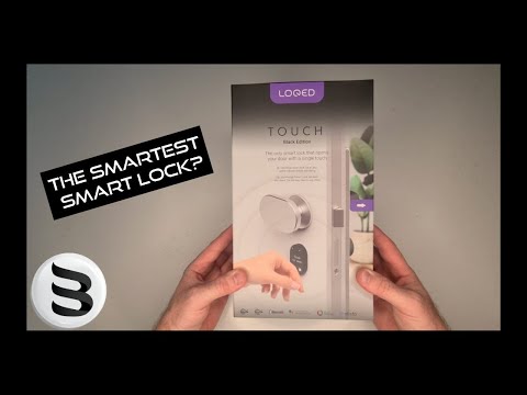 LOQED Smart Door Handle. Full install!