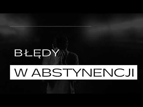 10 najczęściej popełnianych błędów przez początkujących abstynentów