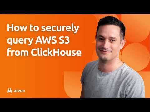 Thumbnail for How to securely query Amazon S3 from ClickHouse