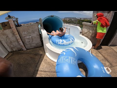 Aqualand Costa Adeje, #tenerife  ???????? ALL WATER SLIDES!! Mucho menos concurrido que Siam Park