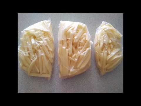 DERİN DONDURUCUDA PATATES SAKLAMA