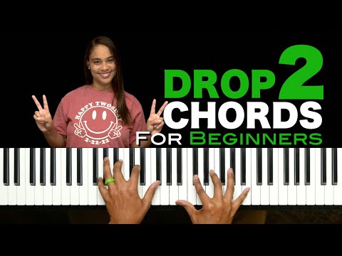 How To Play &quot;Add 2&quot; &amp; &quot;Drop 2&quot; Piano Chords &amp; Progressions for Beginners