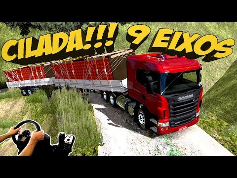 NÃO DEVIA TER PEGO ESSE CAMINHO - ESTRADA SINISTRA NO ETS 2 - G27!!!