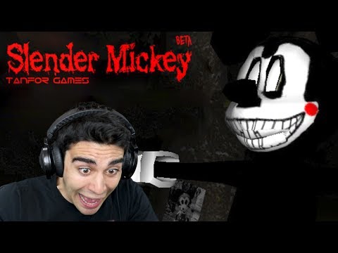 DEMON MICKEY SCREAMS LOUDER THAN ME! - Slender Mickey