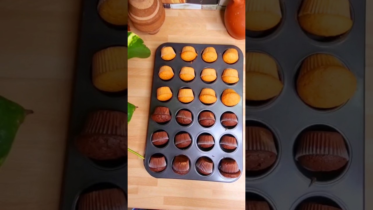 Thumbnail for ميني كب كيك سهل وسريع وينافس الجاهز #shorts #كب_كيك #وصفات_سهلة #foryoupage