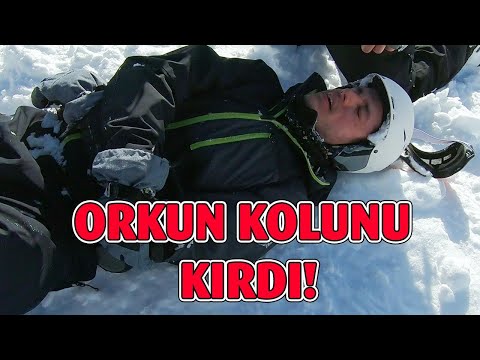 ORKUN IŞITMAK KOLUNU KIRDI! Kar Tatilimiz Kötü Bitti! ❄️ ???? VLOG #12