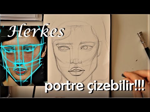 Thumbnail for Portre nasıl çizilir? | portreyegiriş#1 Taslak oluşturma