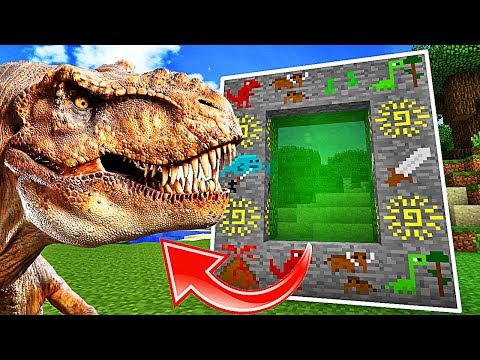 LA DIMENSION DES DINOSAURES ARRIVE DANS MINECRAFT !