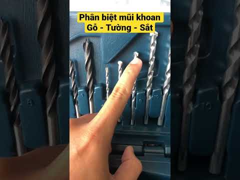 Thumbnail for Cách phân biệt mũi khoan đơn giản nhất #donghetuchon  #muikhoan