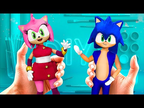 Thumbnail for Sonic y Amy Rose Creciendo / 30 Manualidades para LOL Surprise