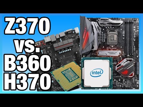 Intel Z370 vs. B360 Differences on i5-8400 &amp; 8700K | Benchmark