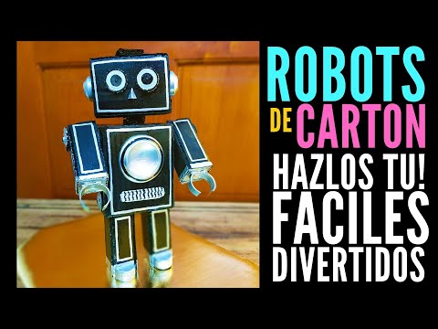 Thumbnail for COMO HACER UN ROBOT DE CARTON ARTICULADO - IDEAS DE MANUALIDADES PARA HACER EN CASA RECICLANDO