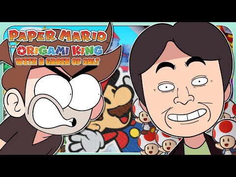 Thumbnail for Paper Mario: The Origami King with a grain of salt (Trailer thoughts)