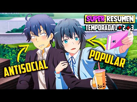 ❌El ANTISOCIAL que CONQUISTÓ a LAS CHICAS MAS LINDAS de LA ESCUELA????OREGAIRU T1,2 y 3 SUPER RESUMEN