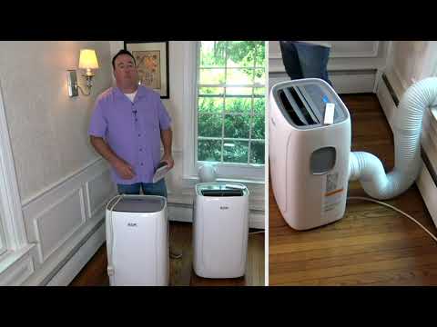Thumbnail for Emerson 12,000 BTU (8,000 DOE) 3-in-1 Portable Air Conditioner on QVC