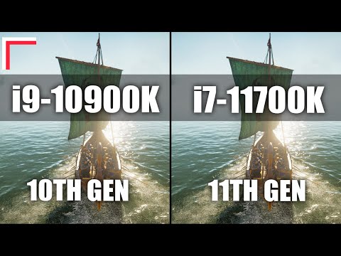 Thumbnail for Intel Core i9-10900K vs Intel Core i7-11700K — Test in 10 Games! [1080p, 1440p]