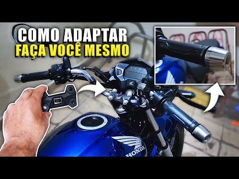 Thumbnail for COMO ADAPTAR PESO DE GUIDÃO NA 160, PUNHO DA CARGO E CADEADO DA TWISTER