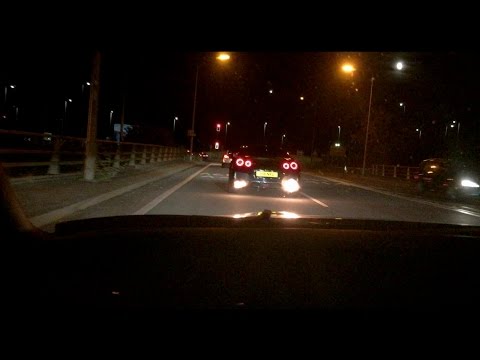 The REAL Fast and the Furious! Nissan GTR Spitting Flames