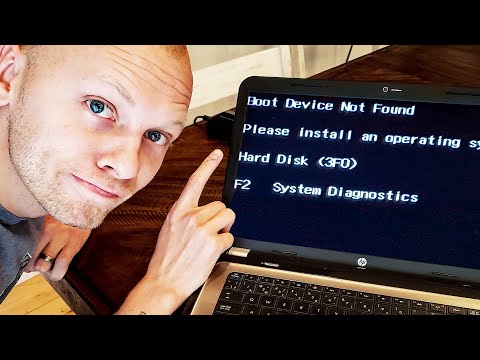 Thumbnail for HP Laptop Fix - Boot Device Not Found - Hard Disk (3F0)