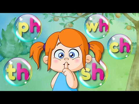 Digraphs | ph/wh/th/ch/sh | Learn to READ in English