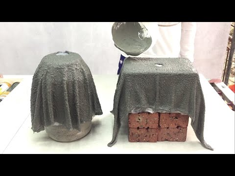 Thumbnail for SIMPLE AND BEAUTIFUL - Flower pots made from old towels and cement