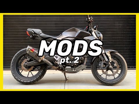 My 2019 Honda CB300R MODS pt. 2