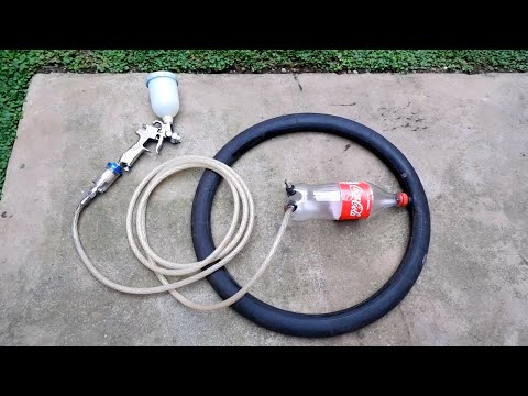 Thumbnail for How to Make a Compressor from Motorcycle Tires and Bottles
