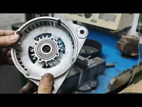 Alternador Honda fazendo barulho. como trocar rolamentos. dispositivo pra sacar rolamento.