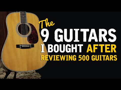Thumbnail for The 9 Guitars I Bought After Reviewing 500 Acoustics