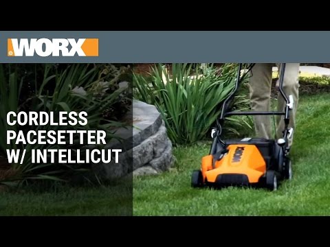 Thumbnail for 36V 19" WORX Cordless Pacesetter™ Mower w/ IntelliCut™ [WG789]