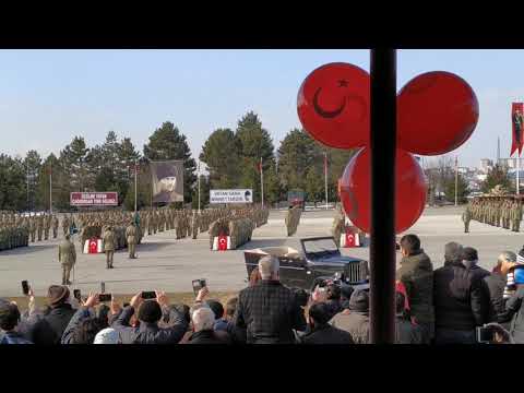Hudut kartalları yemin töreni Sivas 5. Piyade tugayı