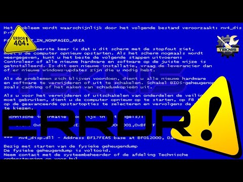 Mavi ekran hatası (Laptap) Çok Basit Blue Screen hatası nedir ? Mavi Ekran Çözümü 2020