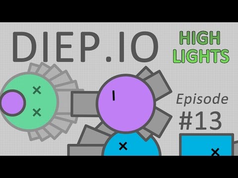 Diep.io Hightlights #13: Drake Booster Demolishes Spread and Pentas (4TDM, 420k)!