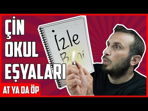 YURT DIŞINDAN GELEN HAVALI OKUL ÜRÜNLERİ | AT YA DA ÖP