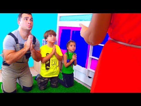 Мама РАЗОЗЛИЛАСЬ... Какое НАКАЗАНИЕ Придумал Папа Для Аминки и Камиля?