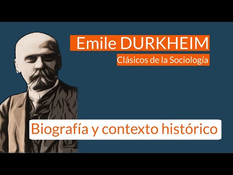 Thumbnail for Durkheim: Biografía y contexto histórico