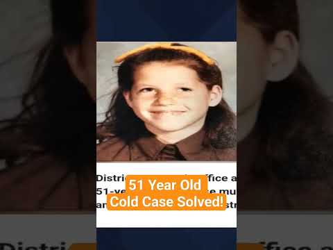 51 Yr. Old Cold Case Solved! Full Video In Comments! #truecrime #coldcases