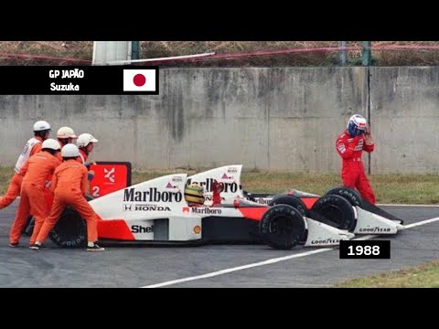 ?? • Grande Prêmio do Japão 1989 • O Acidente entre Ayton Senna x Alain Prost